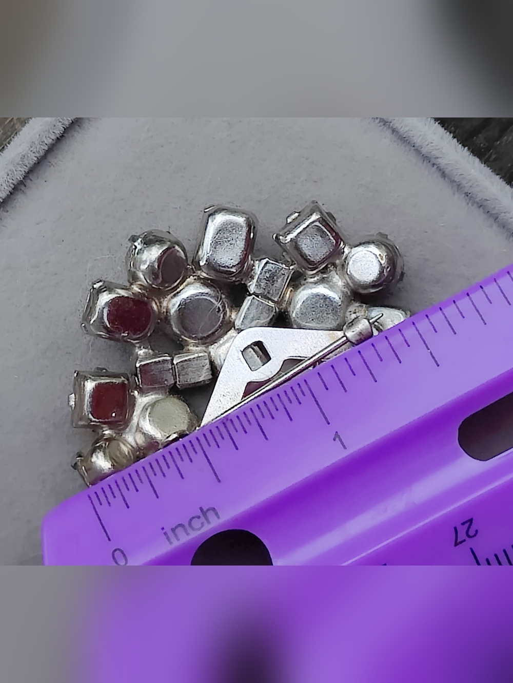 Vintage Art Deco Rhinestone Brrooch - Picture 6 of 6